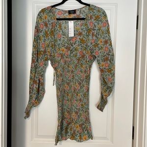 VICI Floral Smocked Dress